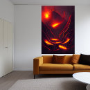 Search for volcano art Mountain