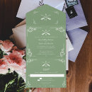 Search for moss green wedding invitations Trendy