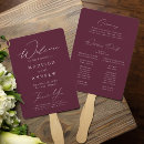 Search for purple wedding programs Calligraphy script