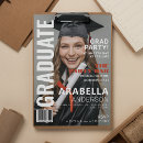 Search for magazine cover graduation invitations Stylish