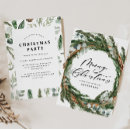 Search for foliage christmas invitations Script