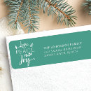 Search for joy peace love return address labels Simple