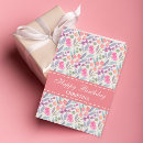 Search for floral birthday cards Girly