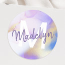 Search for violet name stickers Purple