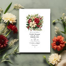 Search for crimson wedding invitations Watercolor