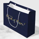 Search for blue and gold gift bags Script