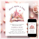Search for pink princess birthday invitations Sweet elegant fancy