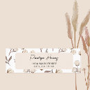 Search for cotton return address labels Feminine