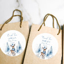 Search for deer thank you stickers Cute