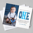 Search for simple blue 1st birthday invitations Trendy