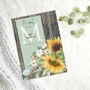 Search for sunflower shower wedding invitations Sage