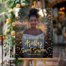 Search for sweet 16 welcome signs Gold