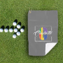 Search for modern trendy golf towels Elegant sophisticated classic