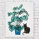 Search for monstera posters Watercolor