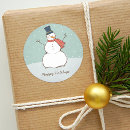 Search for vintage snowman stickers Cute