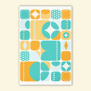 Search for teal abstract canvas prints Modern