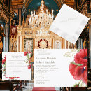 Search for red white and gold wedding invitations Formal