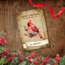 Search for vintage bird christmas cards Classic