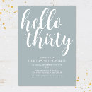 Search for light blue and white invitations Trendy