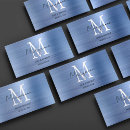 Search for blue metal business cards Corporate