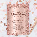 Search for elegant 18th birthday invitations Glitter