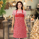 Search for red polka dot aprons Cute