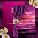 Search for ocean bridal shower invitations Purple
