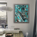 Search for satin posters Teal