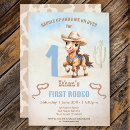 Search for horse 1st birthday invitations Rodeo
