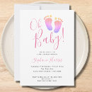 Search for pink baby girl shower invitations Girly