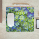 Search for blue hydrangeas mouse mats Flower