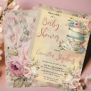 Search for stacked tea cups invitations For her