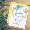 Search for picnic bridal shower invitations Blue