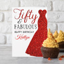 Search for 50th for women birthday cards Fifty and fabulous