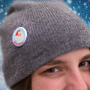 Search for festive retro badges Red