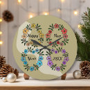 Search for happy new years clocks Elegant