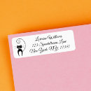 Search for cute kitten return address labels Elegant