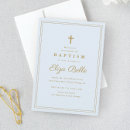 Search for cross religious invitations Blue