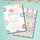Search for donut grow up invitations Doughnuts