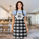 Search for tartan design aprons For her