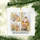 Search for maid christmas tree decorations Bridesmaid proposal
