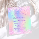 Search for purple 18th birthday invitations Glitter