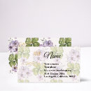 Search for shamrock business cards Floral