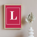 Search for initials posters Letter