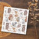 Search for woodland napkins Pattern