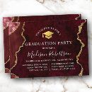 Search for marble graduation invitations University