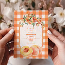 Search for sweet little peach baby shower invitations Summer