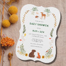 Search for die cut baby shower invitations Deer