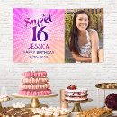 Search for sweet 16 party decor Typography