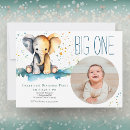 Search for elephant kid invitations Zoo